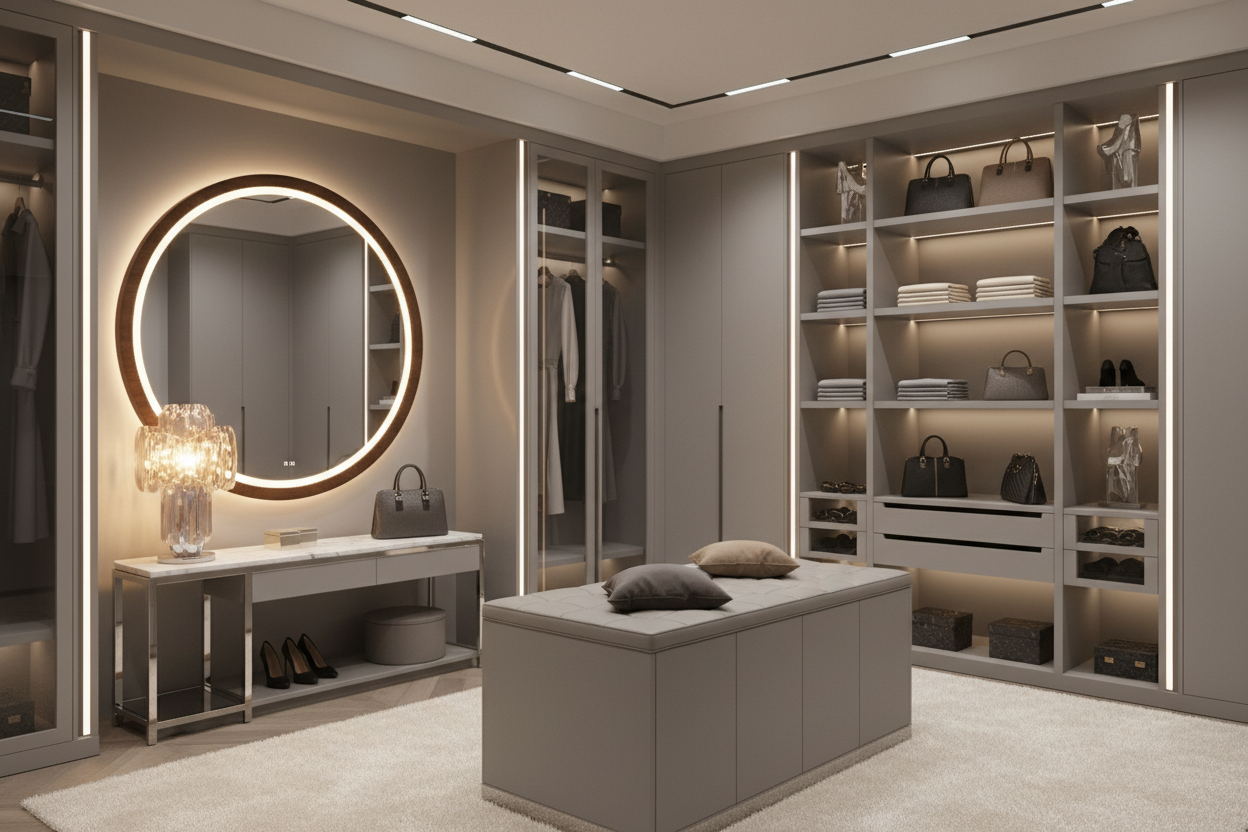 Cabina Armadio di Lusso