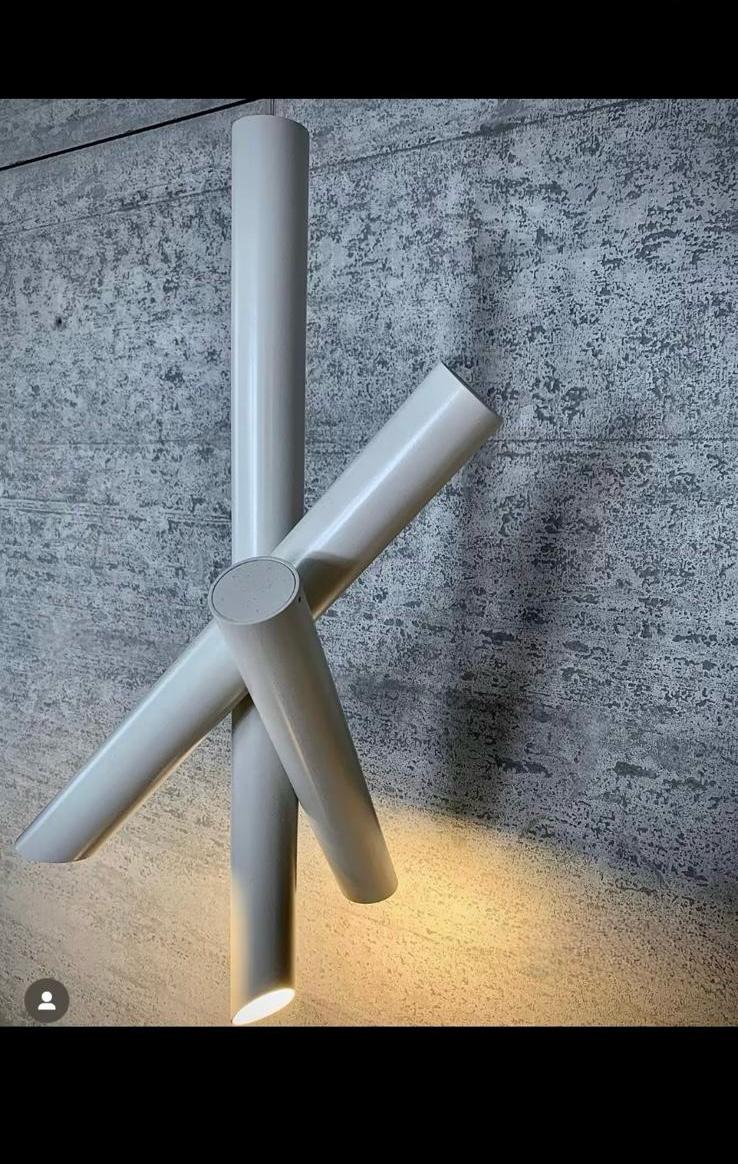 2 Lampade a Sospensione Nemo Tubes 3