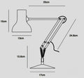 Lampada da tavolo Anglepoise Type 75 Mini Metallic